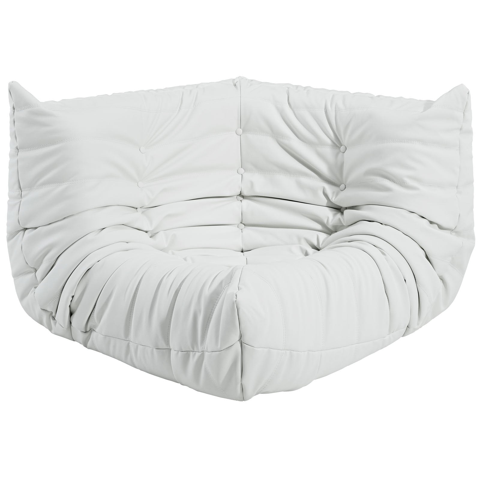 Modway Waverunner Corner Chair, Vinyl
